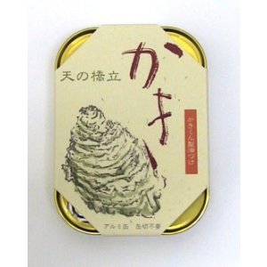 画像1: 天の橋立印 『かき』 燻製 缶詰 105g