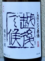 八海山 しぼりたて生原酒 越後で候 青越後 720ml