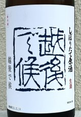八海山 しぼりたて生原酒 越後で候 青越後 1.8L