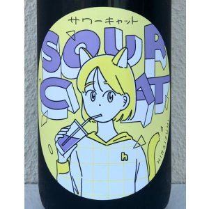 画像1: 飛良泉 サワーキャット おりがらみ火入れ 1.8L