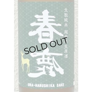 画像1: 春鹿 無圧搾り 生酛純米 超辛口 生原酒 720ml
