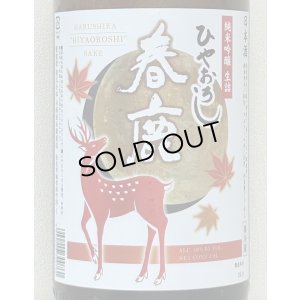 画像1: 春鹿 純米吟醸生詰 ひやおろし 1.8L