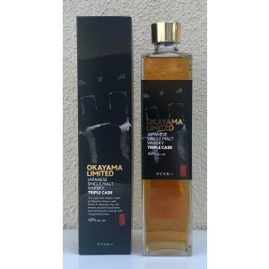 画像1: シングルモルトウイスキー 岡山リミテッド トリプルカスク 500ml