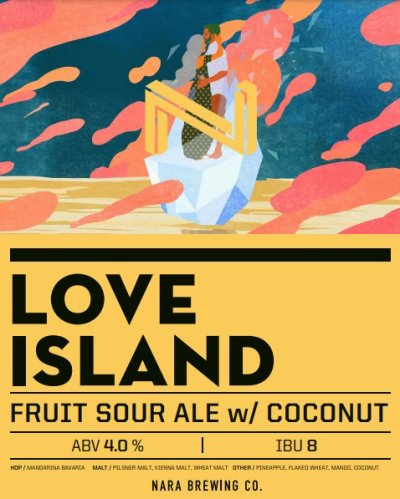 画像1: 奈良醸造 LOVE ISLAND（ラブアイランド）缶 350ml