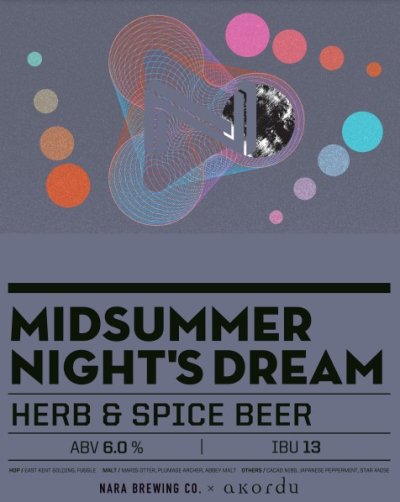 画像1: 奈良醸造 MIDSUMMER NIGHT’S DREAM 瓶 375ml