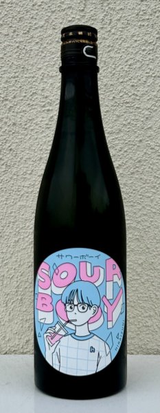 画像2: 飛良泉 サワーボーイ 純米吟醸 ＜生＞ 720ml (2)