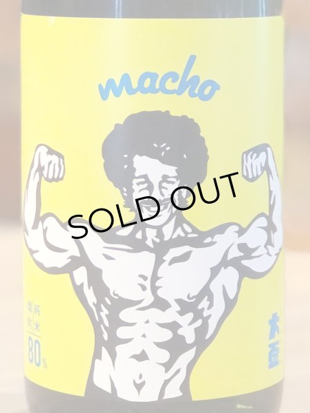 画像1: 大盃 MACHO 雄町80% 純米 720ml (1)