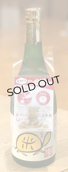 画像1: まんさくの花 亀ラベルGOLD 純米大吟醸原酒 火入 720ml (1)
