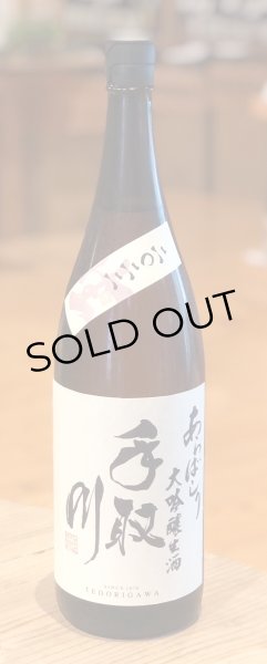 手取川 大吟醸生酒 あらばしり