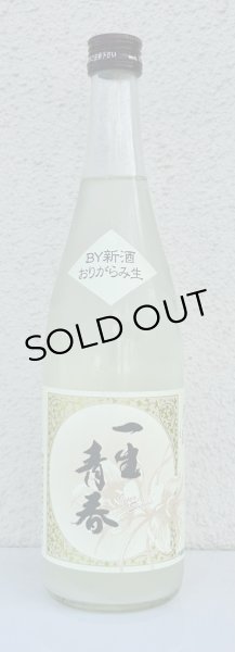 画像2: 一生青春 純米 おりがらみ生酒 720ml（新酒❗️） (2)