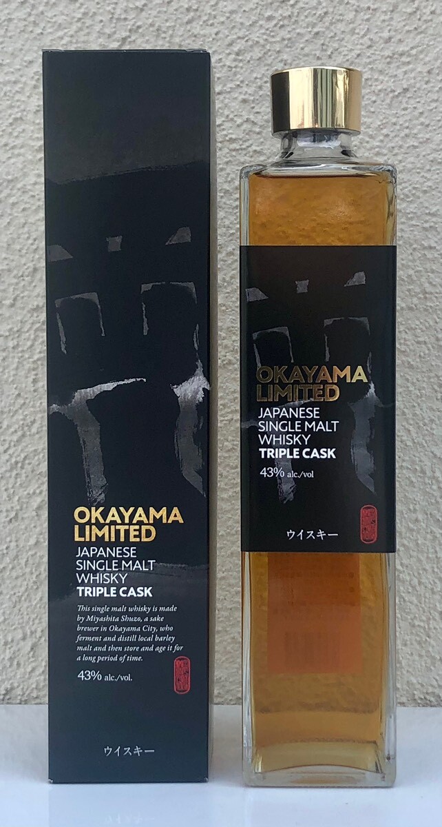 シングルモルトウイスキー 岡山リミテッド トリプルカスク 500ml